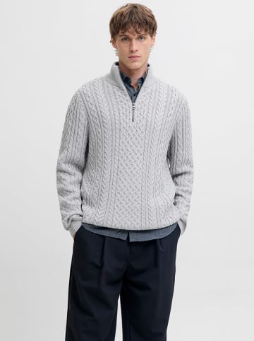 Jack & Jones Sweter w kolorze szarym