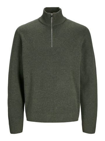 Jack & Jones Pullover "Milano" in Dunkelgrün