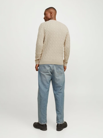 Jack & Jones Sweter w kolorze beżowym