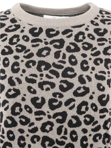 Zwillingsherz Pullover " Gestrickter-Leo" in Grau