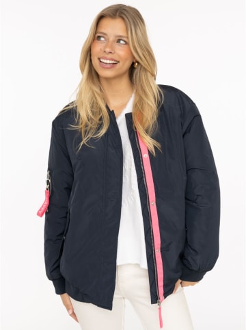 Zwillingsherz Blouson "Happy" donkerblauw