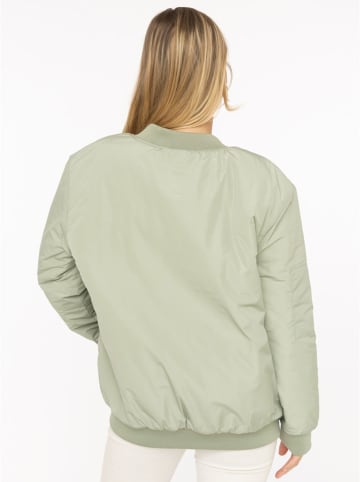 Zwillingsherz Blouson "Happy" in Hellgrün/ Pink