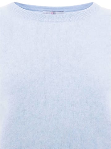 Zwillingsherz Pullover in Hellblau