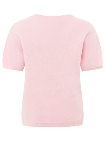 Zwillingsherz Kaschmir-Pullover in Rosa