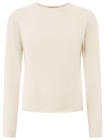 Zwillingsherz Kaszmirowa koszulka w kolorze beżowym