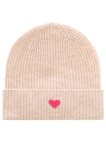 Zwillingsherz Kasjmieren beanie beige