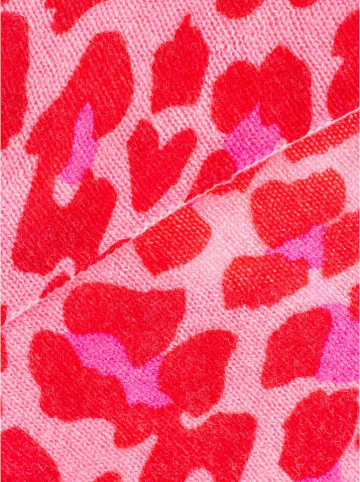 Zwillingsherz Kasjmieren driehoekige doek rood - (L)175 x (B)120 cm