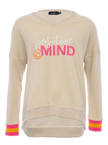 Zwillingsherz Sweatshirt "Mascha" beige