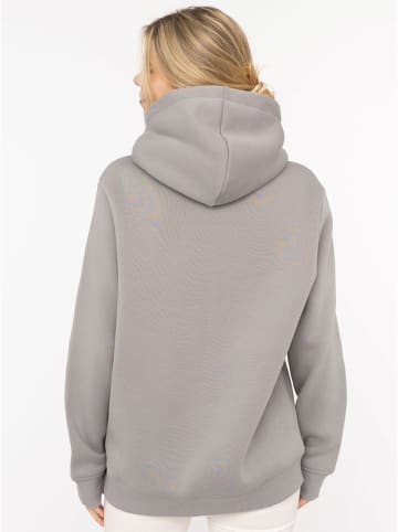 Zwillingsherz Hoodie "Kelly" in Grau