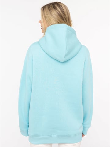 Zwillingsherz Hoodie "Kelly" turquoise