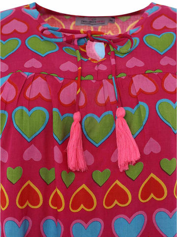Zwillingsherz Bluse "Herz & Traum" in Bunt