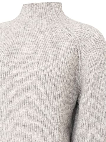 Zwillingsherz Pullover in Grau
