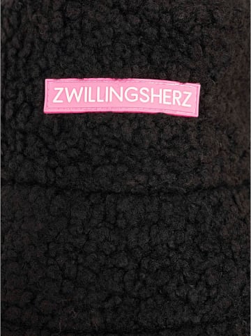Zwillingsherz Hoed zwart