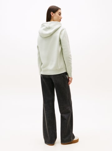 TOMMY JEANS Hoodie in Hellgrün