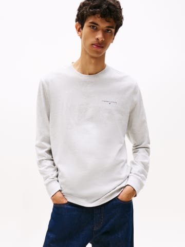 TOMMY JEANS Longsleeve in Weiß