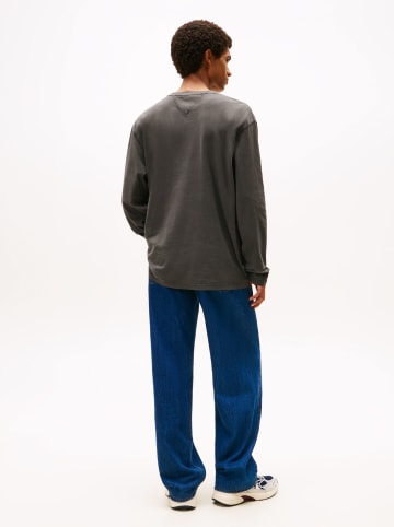 TOMMY JEANS Koszulka w kolorze szarym