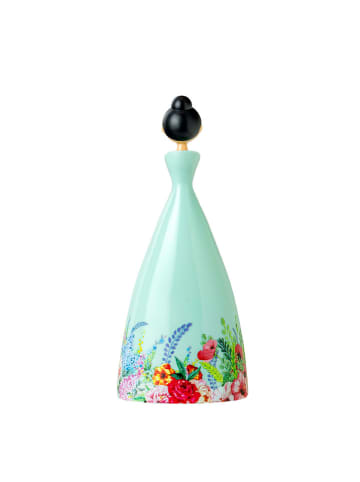 Vigar 2-delige set: mini stoffer en blik turquoise - (B)11,5 x (H)28 cm