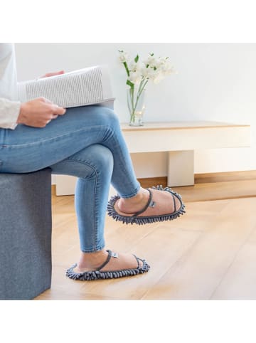 Vigar Slippersy do sprzątania w kolorze brzoskwiniowym z mikrofibry