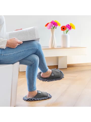 Vigar Mikrofaser-Slippers in Grau