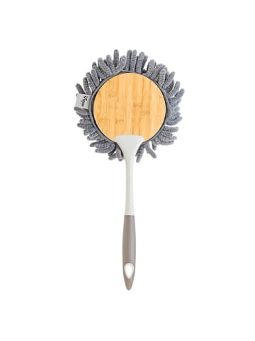 Vigar Microvezel plumeau lichtbruin/grijs - (B)18 x (H)36 cm