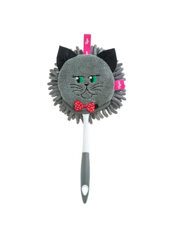 Vigar Washandje grijs - (B)18 x (H)36 x (D)5 cm