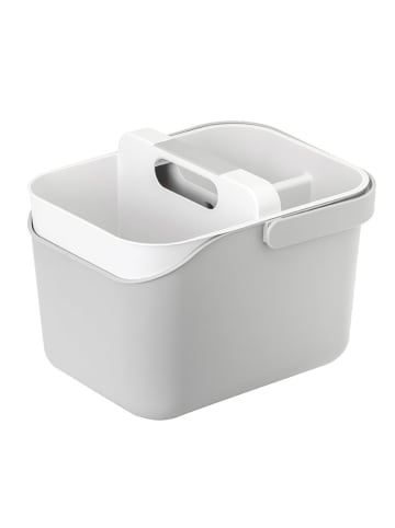 Vigar Caddy-Putzeimer "Rengo" in Grau - 8 l