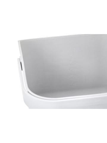 Vigar Caddy-Putzeimer "Rengo" in Grau - 8 l