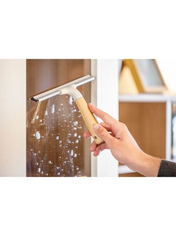 Vigar Fensterabzieher in Hellbraun/ Weiß - (B)16,5 x (H)25 cm