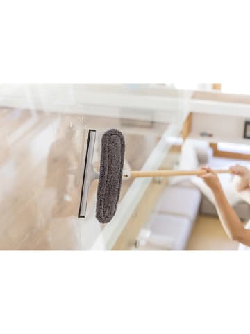 Vigar 2-delige set: raamwissers wit/grijs