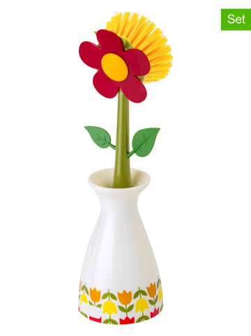 Vigar Spülbürste "Tulip" in Bunt - (H)24,5 cm