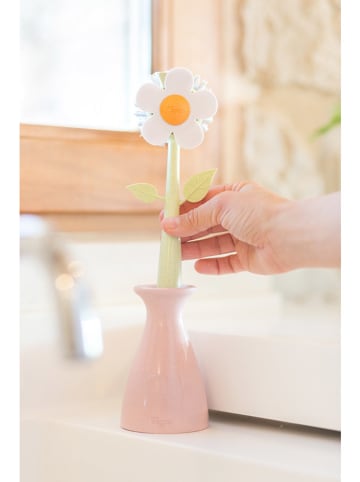 Vigar Spülbürste "Florganic" in Grün/ Rosa - (H)26 cm