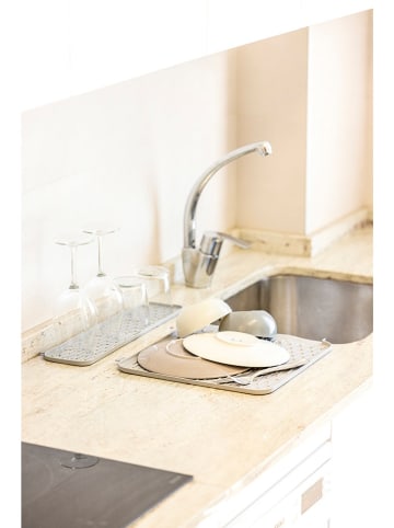 Vigar Mata ociekowa "Rengø" w kolorze szarym - 32,5 x 31,5 cm