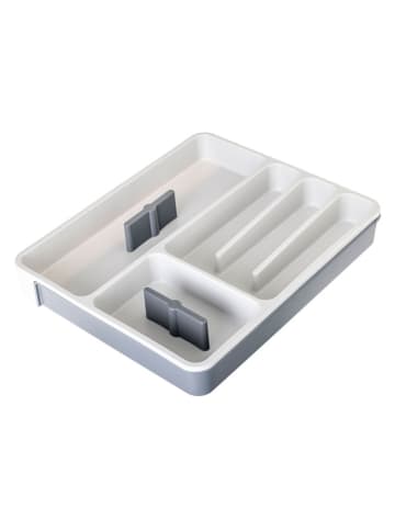 Vigar Bestekorganizer "Rengø'' wit/grijs - (B)54 x (H)5,5 x (D)38 cm