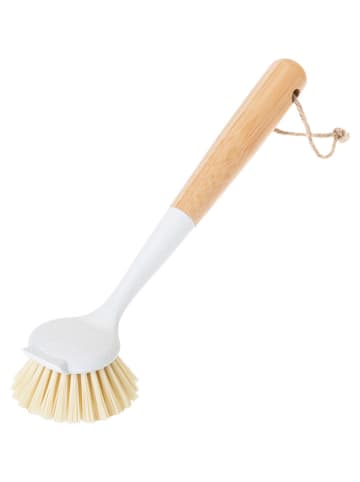 Vigar Szczotka "Zeroline" w kolorze biało-jasnobrązowym do zmywania - wys. 26 cm