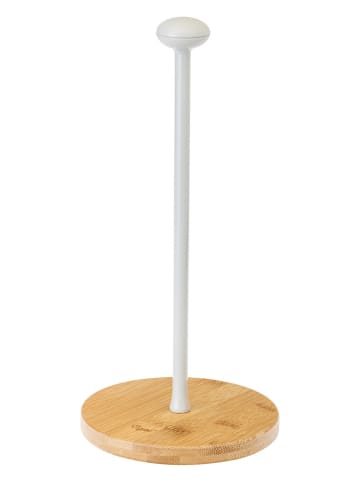 Vigar Uchwyt "Taula" w kolorze biało-jasnobrązowym na ręcznik papierowy - 32,5 cm