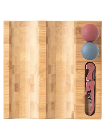 Vigar Weinöffner "Becco" in Hellbraun - (B)22,5 x (H)27,5 x (T)6,5 cm