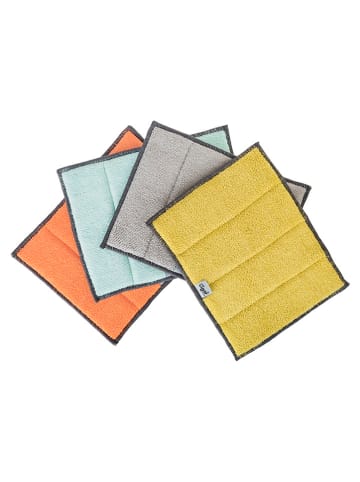 Vigar 4e-delige set: reinigingsdoeken "Rengø" meerkleurig - (L)24 x (B)18,5 cm