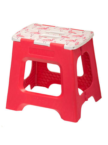 Vigar Hocker in Rot/ Rosa - (H)32 cm