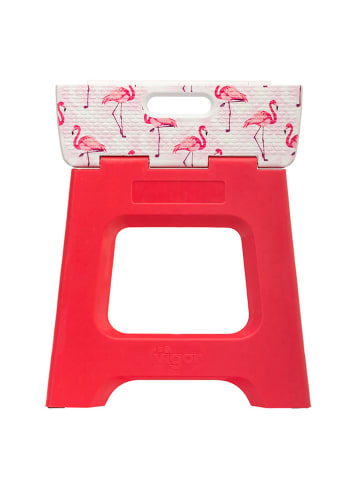 Vigar Hocker in Rot/ Rosa - (H)32 cm