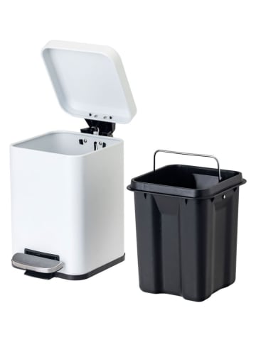 Vigar Cosmeticapedaalemmer "Zense" wit - 3 l