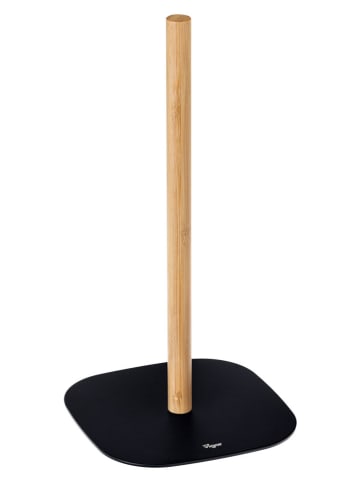 Vigar Toilettenpapierhalter ''Zense'' in Schwarz/ Beige - (B)17 x (H)34 x (T)17 cm
