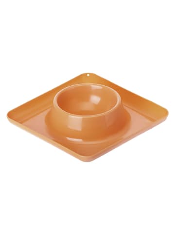 Vigar Tiernapf ''Pets'' in Orange - (B)24,5 x (H)6 x (T)24,5 cm