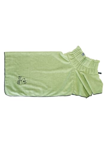 Vigar Hunde-Bademantel ''Pets'' in Grün - (L)70 x (B)35 cm