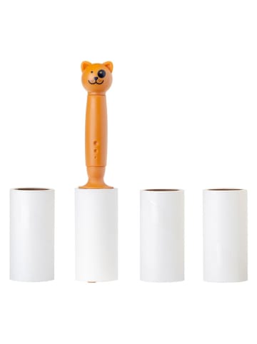 Vigar 5tlg. Fusselrollen-Set ''Pets'' in Orange - (H)24 cm