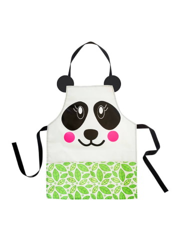 Vigar 4tlg. Kinder-Küchenschürzenset in Grün/ Grau