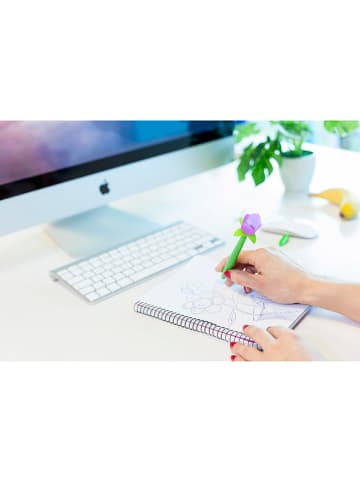 Vigar Pióra kulkowe (2 szt.) w kolorze zielono-żółto-fioletowym