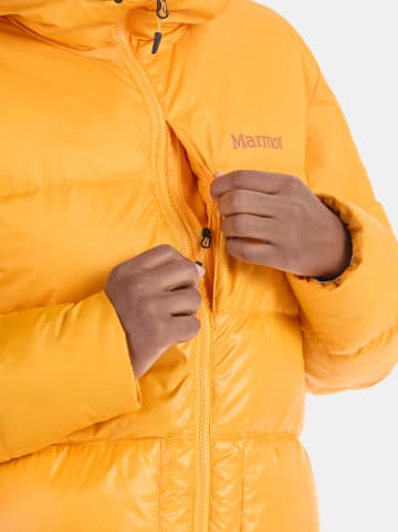 Marmot Kurtka puchowa w kolorze żółtym