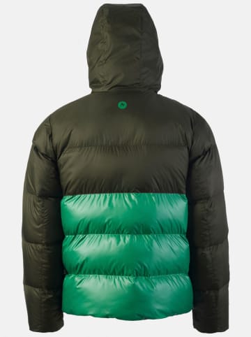 Marmot Kurtka puchowa w kolorze oliwkowo-zielonym