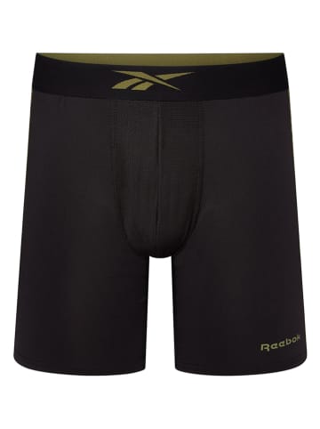 Reebok 3er-Set: Boxershorts "Hutton" in Schwarz