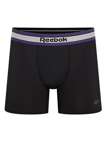 Reebok Bokserki (3 pary) "Angus" w kolorze czarnym